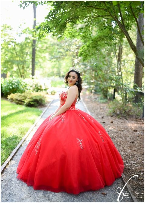 Yadira | Quinceanera Photoshoot at Japanese Tea Garden in Fort Worth |  Quinceanera photoshoot, Quinceanera photography, Satin ball gown