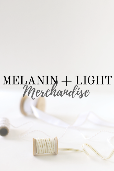 melanin and light merchandise