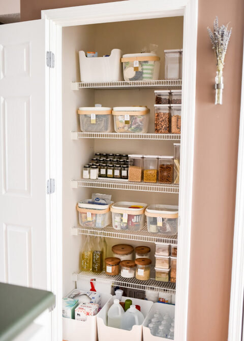 pantry organization project