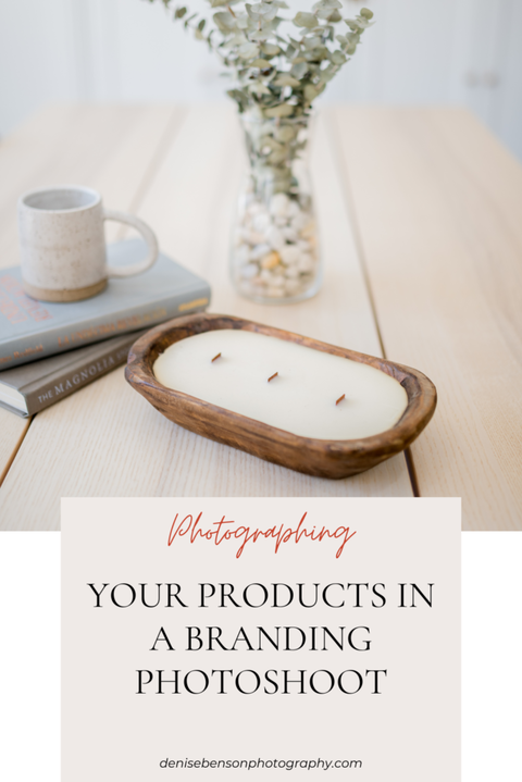 photographing products