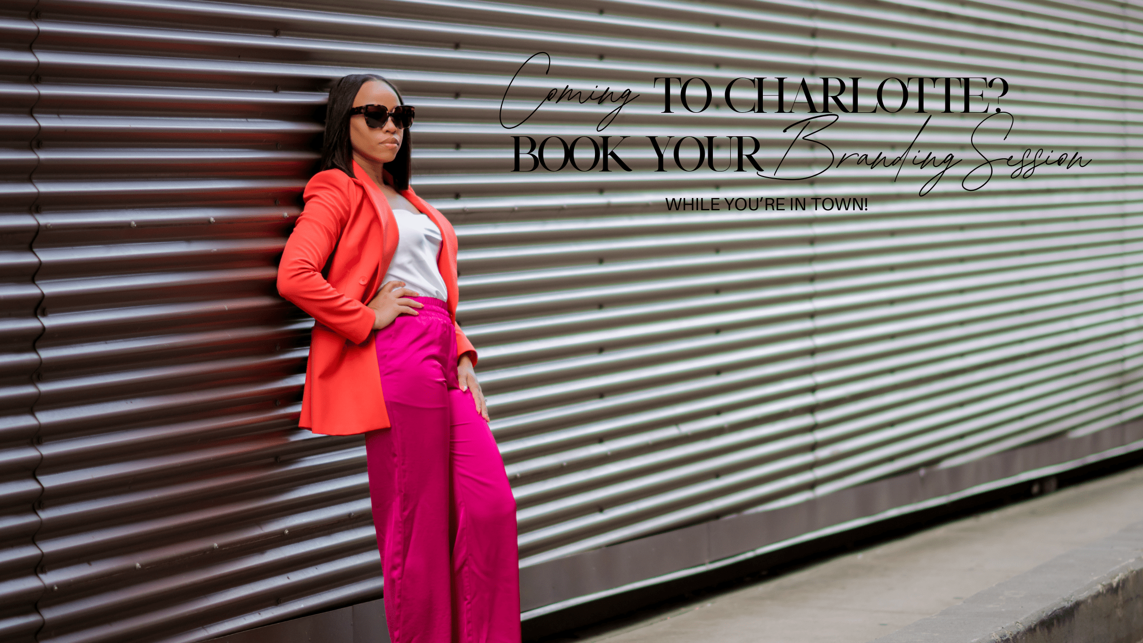 Charlotte backdrop for personal branding photography